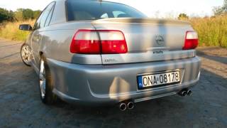 Opel Omega B FL V6 dzwiek silnika i wydechu [upl. by Edmead]