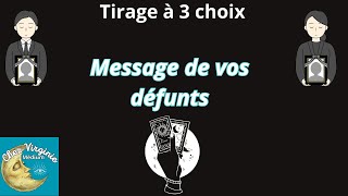 Message de vos défunts 👻🎃 tarot medium voyance tirageachoix [upl. by Haidabo]