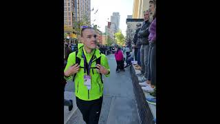 NYC Marathon 2024  near 86th and 1st Ave  part 3 [upl. by Naryk95]