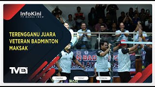 Terengganu Juara Veteran Badminton MAKSAK [upl. by Ahsik]