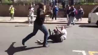 Xenophobic attack in Downtown Johannesburg [upl. by Lauri]