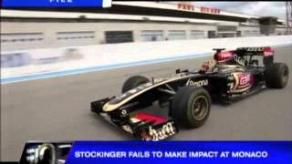 Stockinger fails to make impact at Monaco [upl. by Tab174]