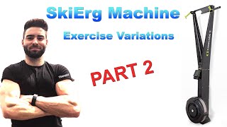 SkiErg Machine Exercise Variations PART 2 [upl. by Maril150]