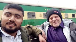 Chachu ka sath Railway Station par Gup Shupsavlogs Lalamusa Lahore to Pindi🚉 [upl. by Nangatrad]