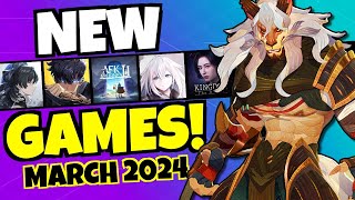 BEST NEW GACHA GAMES MARCH 2024 [upl. by Grishilde]