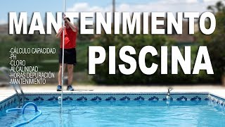 Mantenimiento de piscinas  Cómo limpiar una piscina  Parte 1 [upl. by Anema2]