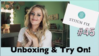 Stitchfix Unboxing amp Try On  They Waived The Style Fee amp Im A Sucker [upl. by Nodrog410]