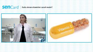 Fazla Alınan Vitamin Zararlı mıdır [upl. by Yetty729]