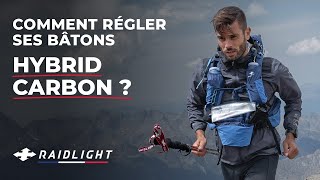 Bâtons de trail Raidlight Hybrid Carbon [upl. by Maribel]