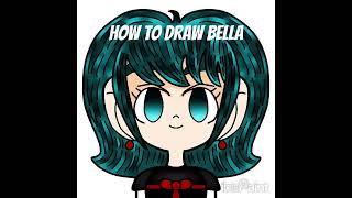 How to draw Bella animationcartoonrandomcharacterscomicbookart [upl. by Peedus546]