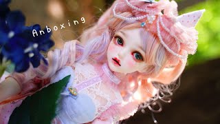 BJD MYOU DOLL Michelle Unboxing ドールお迎え 구체관절인형 球体関節人形 [upl. by Atela]