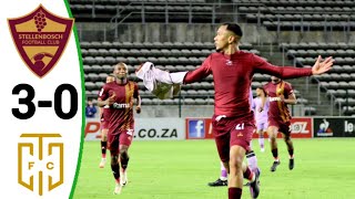 Stellenbosch vs Cape Town City 30 All Goals and Extended Highlights [upl. by Ssilem]