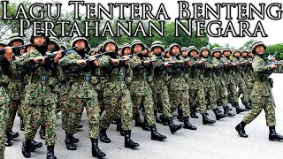 Malaysian March Lagu Tentera Benteng Pertahanan Negara  National Armed Forces Song [upl. by Ettenwahs]