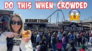 Hersheypark Opening Day 2024 Crowds Food Ride Updates [upl. by Anilac967]