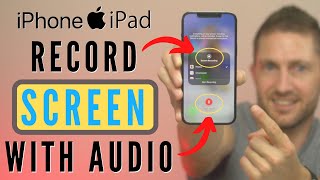 How to Record Screen on iPhone with SOUND amp iPad Screen Recording with AUDIO [upl. by Basile]