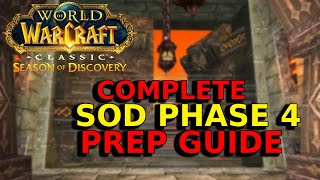 SOD Phase 4 Prep Guide  Questing Reps and More [upl. by Weeks]