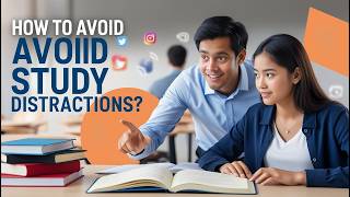 How to Avoid Study Distractions how to Stay Focused on Studying [upl. by Yrtnahc]