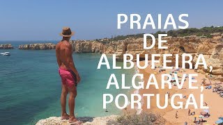 Praias de Albufeira Algarve Portugal [upl. by Attevad386]