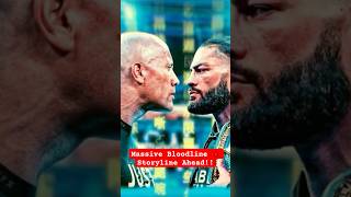 Future BLOODLINE Storyline Revealed 🔥 wwe bloodline romanreigns therock survivorseries [upl. by Red674]