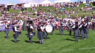 DUNOON GRAMMAR SCHOOL PIPE BAND GRADE 4B AT COWAL HIGHLAND GATHERING 2022 [upl. by Crichton]