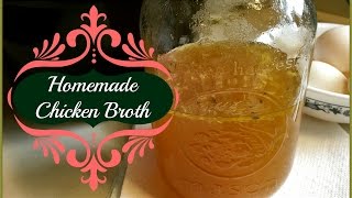 🧡 Make Homemade Chicken Broth 🧡 [upl. by Parrie]