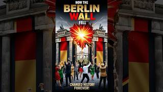 How the Berlin Wall Fell amp Changed History Forever 🌍 Shorts History [upl. by Aidan]