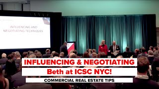 Influencing amp Negotiating  Beth Azor at ICSC NYC  Commercial Real Estate [upl. by Butte87]