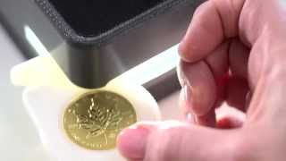 Gold Maple Leaf 1 ounce coin  Royal Canadian Mint [upl. by Eillime906]