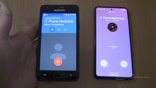 Over the Horizon Incoming call amp Outgoing call at the Same Time Samsung Galaxy A51 RedS2 Android 7 [upl. by Hinckley247]