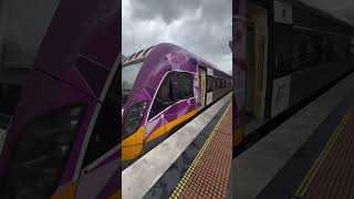 VLine VLocity Train  Traralgon Station Oct 2024 melbourne australia travel shorts [upl. by Casimir]