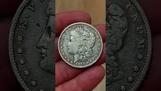 1879 Morgan Silver Dollar 🪙🗽 coins coin morgandollar history americancurrency coinhistory [upl. by Hameean]