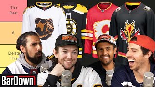 RANKING EVERY NHL TEAM BY THEIR ENTIRE JERSEY SET [upl. by Arretahs638]