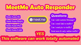 MeetMe Auto Responder  MeetMe Auto Chat Bot  Meetme Bot  MeetMe new update CPA Marketing Bangla [upl. by Masterson]