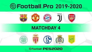 PES  Celtic FC VS AS Monaco Featured Match  eFootballPro 20192020 4 Full Matches [upl. by Ert]