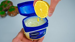 Mix Vaseline with Lemon and you will be shocked If only I had known about this earlier [upl. by Pape]