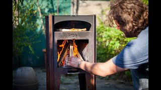 Städler Made Outdoor Pizza Oven [upl. by Oelgnaed]