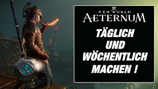 New World Aeternum  Macht das täglich Endgame Info [upl. by Keynes325]