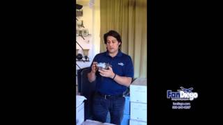 Ceiling Fans with Remotes How to Fix Receiving Units [upl. by Llerrot]