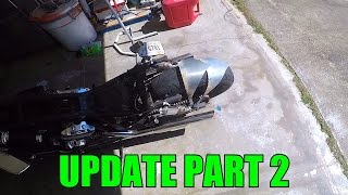 Magna Bobber Project Update  Part 2  Rear Fender Fabrication [upl. by Ettenom]