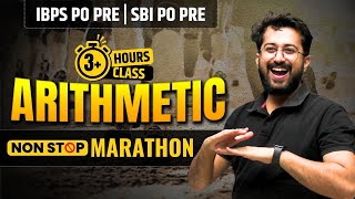 🔥 Arithmetic Marathon  Quant Marathon  IBPS PO Pre 2023  SBI PO Pre 2023  Aashish Arora [upl. by Allehc]