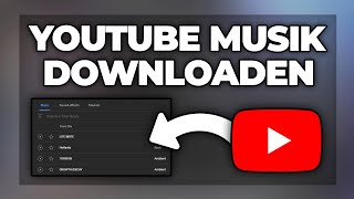 kostenlos Youtube Musik herunterladen  downloaden Handy amp PC  Tutorial [upl. by Holtorf]