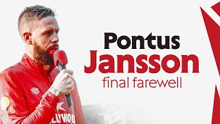 Pontus Janssons FULL Final Farewell speech 😢🎩 [upl. by Nelluc71]