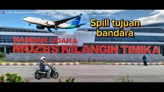 spille arah2 bandara Mozes Kilangin papua kotadollar [upl. by Whittaker528]