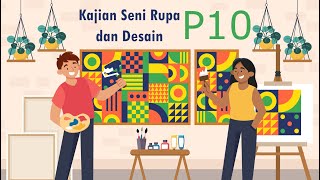 P10 Kajian Seni Rupa dan Desain 2024 Estetika Semiotik [upl. by Eastman85]