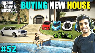 TIME TO MOVE ON TO NEW HOUSE  GTA V GAMEPLAY 52 [upl. by Vitoria]