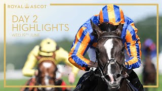 Royal Ascot 2024 Day Two Highlights [upl. by Anitsua]