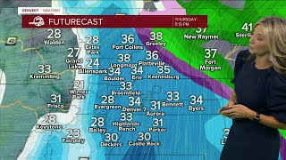 Denver snow totals will pile up Thursday Latest forecast [upl. by Shult]