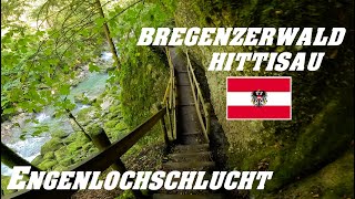 Engenlochschlucht Hittisau  Abenteuerwanderung im Bregenzerwald  4K [upl. by Zingale]