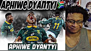 Aphiwe Dyantyi Is Brutal Speed amp Power REACTION [upl. by Knox]