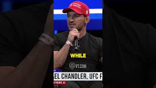 Michael Chandler Says quotI Think Conors Voting for Kamala Harrisquot [upl. by Nahtad864]